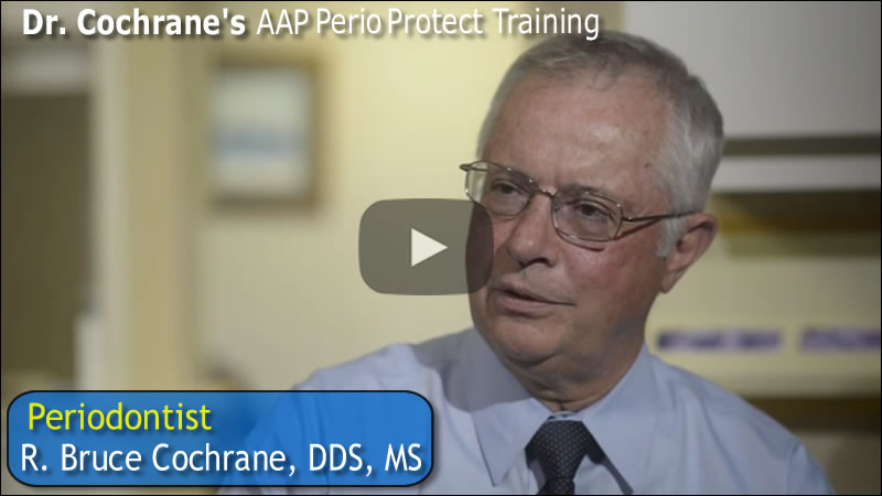 Dr. Bruce Cochrane's Perio Protect Presentation at the AAP Annual Meeting